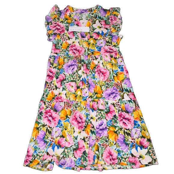 Dear Scarlett Dresses & Skirts - NWT Dear Scarlett Women's Sz Large Wrinkle Free Floral Dress Knee Length